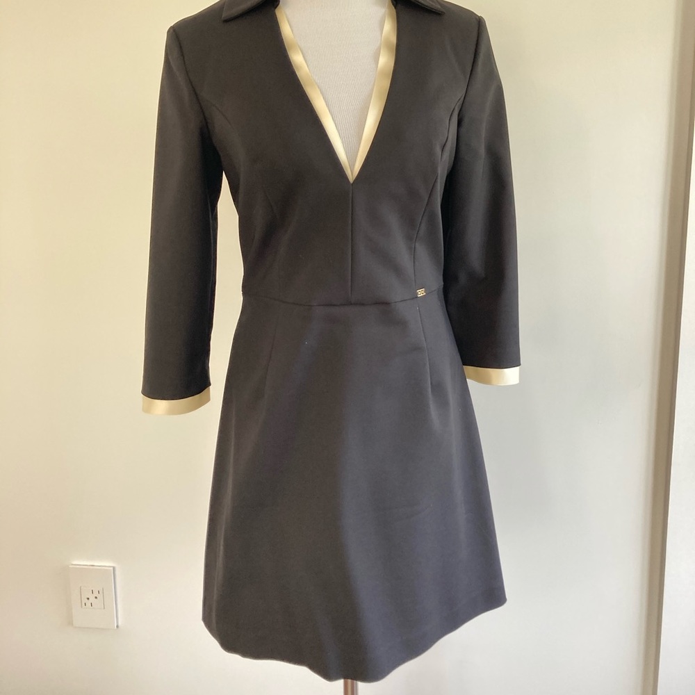 Elizabetta Franchi dress, size44, black and ivory.